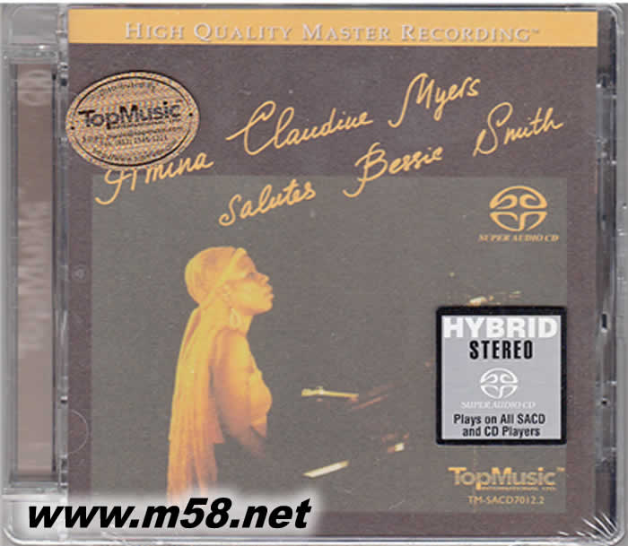 阿米娜·克勞蒂尼·梅耶斯 - 向貝西·史密斯致敬 混合層立體聲 SALUTES BESSIE SMITH SACD專輯正面圖片