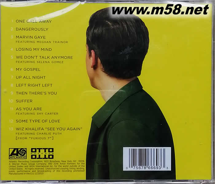 天馬行空 Nine Track Mind專輯正面圖片