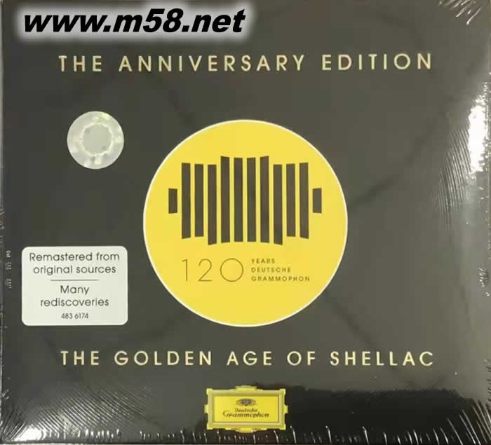 DG公司120周年紀念: The Golden Age of Shellac -Anniversary Edition專輯正面圖片