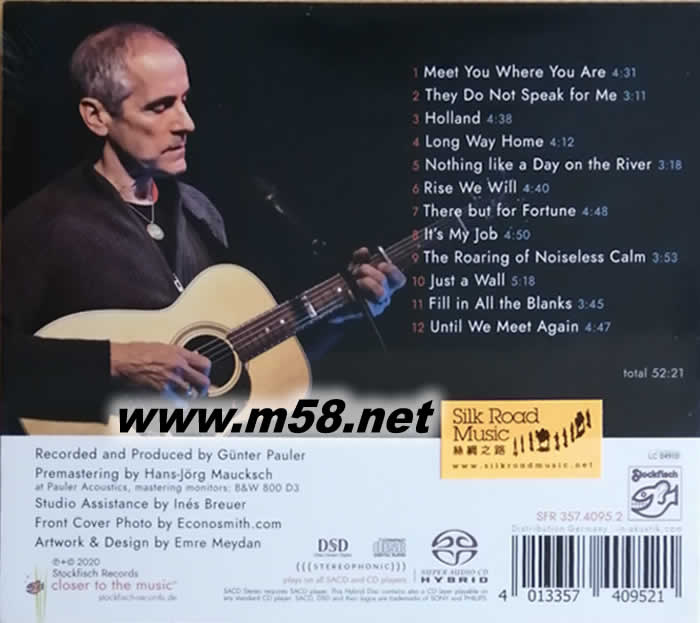 在你那處遇到你 MEET YOU WHERE YOU ARE SACD專輯背面圖片