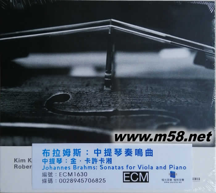 布拉姆斯:中提琴與鋼琴二重奏 SONATEN FUR VIOLA UND KLAVIER專輯正面圖片