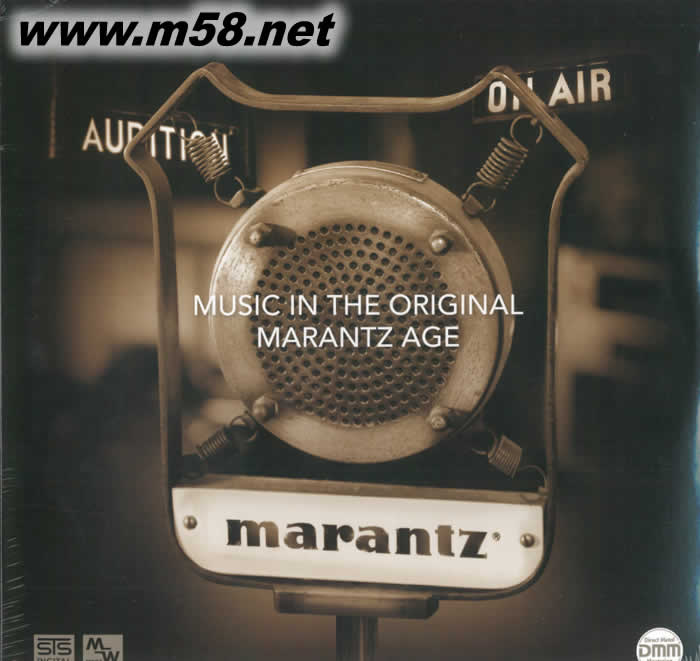 Music In The Original Marantz Age 百年馬蘭士 黑膠專輯正面圖片