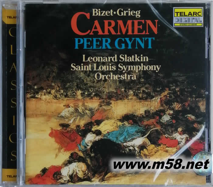 比才 卡門組曲 Bizet: Carmen Suite & Grieg: Peer Gynt Suite專輯正面圖片