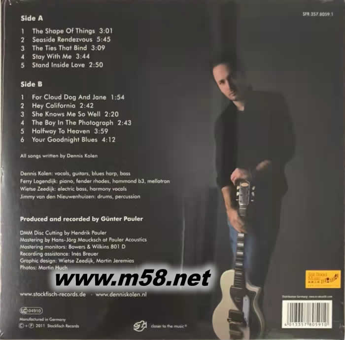 NORTHEIM GOLDMINE 金礦 黑膠專輯背面圖片