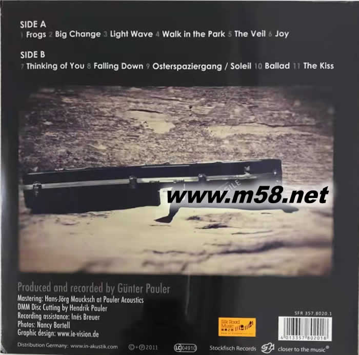 RED ROCK JOURNEYS 紅巖石之旅 黑膠專輯背面圖片