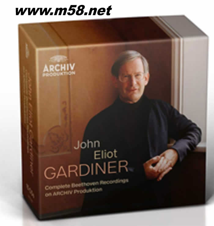 John Eliot Gardiner Complete Beethoven Recordings on Archiv Produktion 賈第納ARCHIV時期貝多芬錄音全集 (15CD套裝)專輯正面圖片