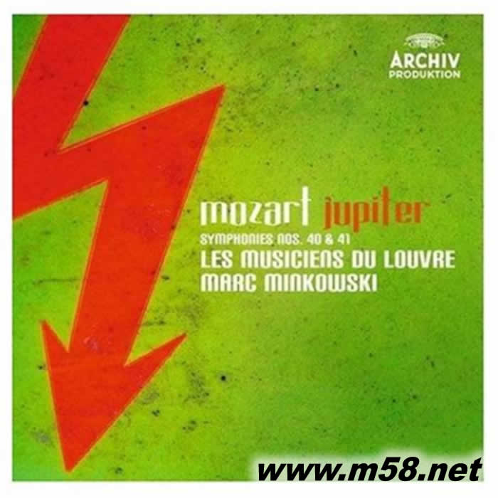 馬克 明科夫斯基 - 莫扎特:No. 40 & 41交響曲 Marc Minkowski - Mozart: Symphony No. 40 & 41專輯正面圖片