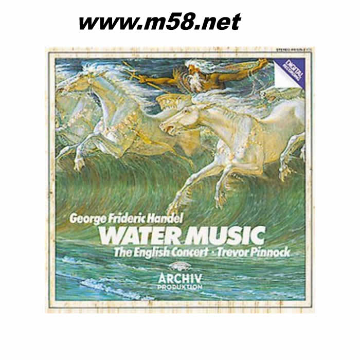特雷沃 平諾克 亨德爾:水上音樂 Handel Water Music專輯正面圖片