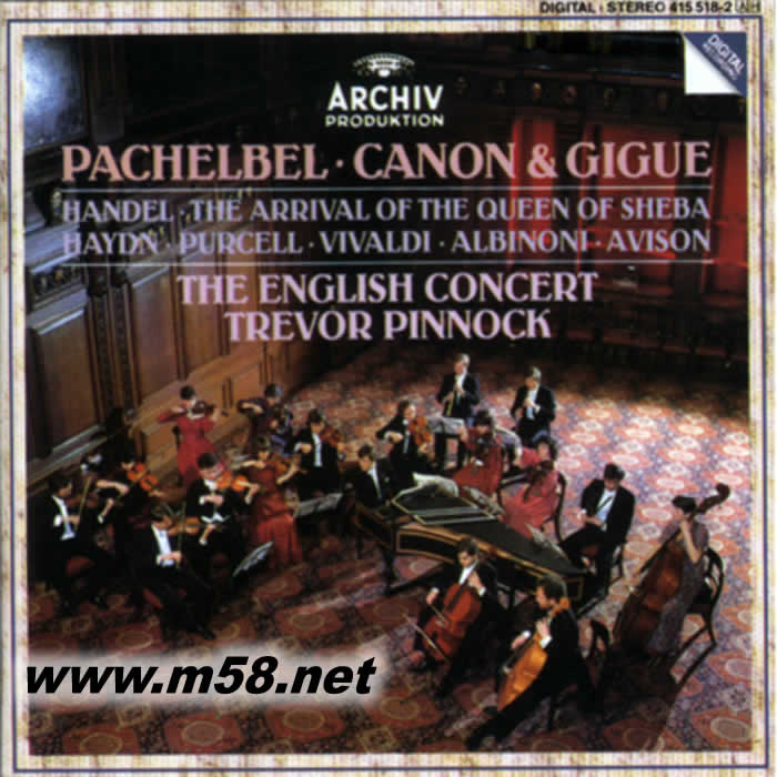 帕坎貝爾:卡農(nóng)與吉格CANON & GIGUE-PACHELBEL(古典愛(ài)好者必備)專輯正面圖片