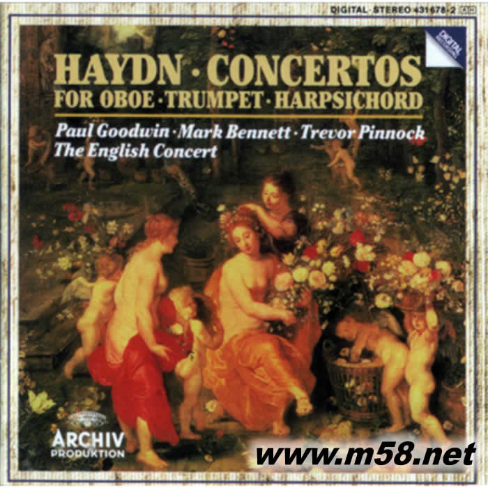 海頓:協奏曲集 Haydn: Concertos (雙簧管、小號、大健琴)專輯正面圖片