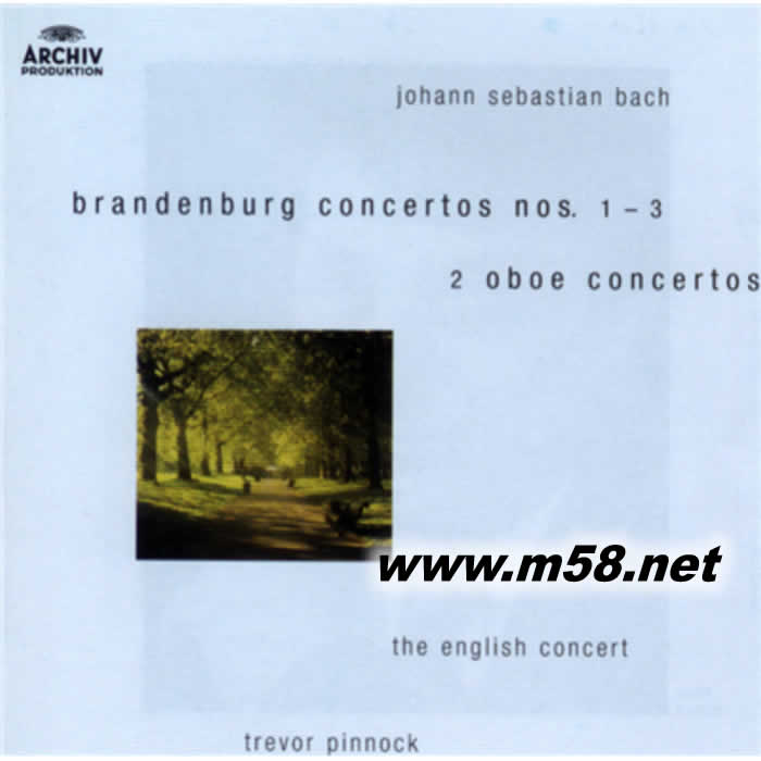 巴赫: No. 1-3勃蘭登堡協奏曲 Bach:Brandenburg Concerto No. 1-3專輯正面圖片