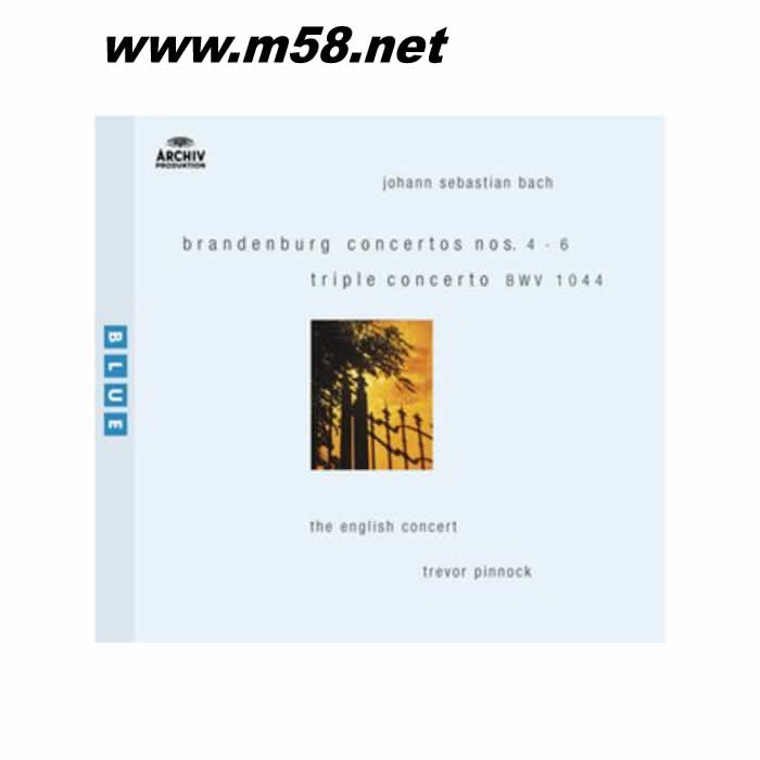 巴赫: No. 4-6勃蘭登堡協奏曲 Bach:Brandenburg Concerto No. 4-6專輯正面圖片