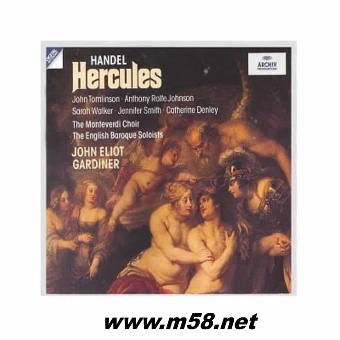 亨德爾:海格勒斯 Handel:Hercules 雙CD專輯正面圖片