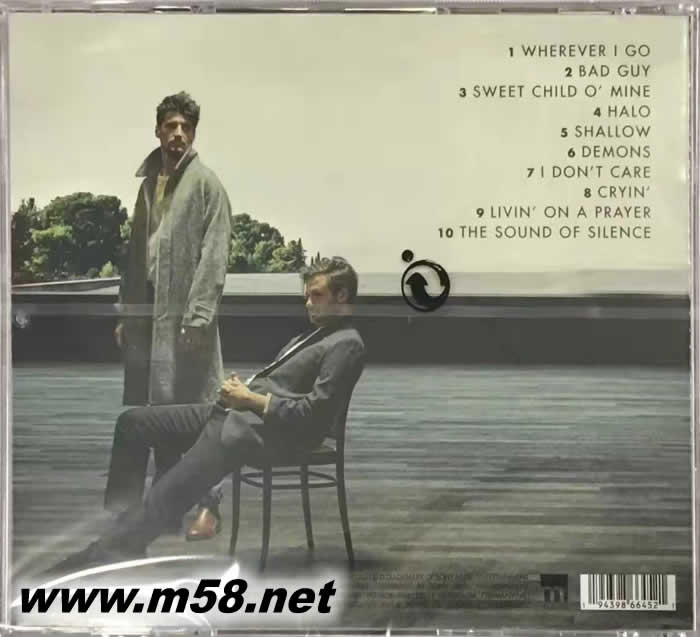 DEDICATED 奉獻愛專輯背面圖片