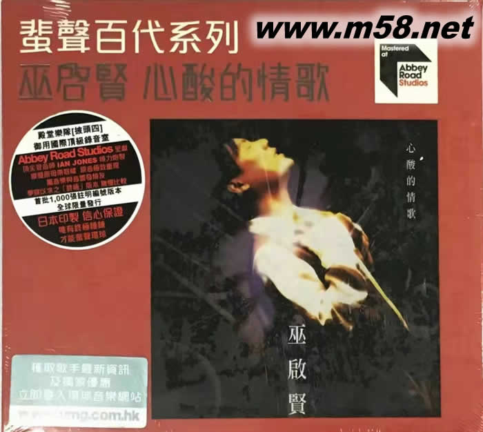 心酸的情歌 蜚聲環(huán)球系列專輯正面圖片