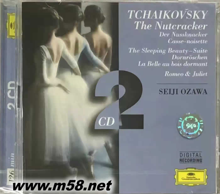 THE NUTCRACKER; THE SLEEPING BEAUTY SUITE, etc 柴可夫斯基:胡桃夾子 組曲、睡美人 組曲、羅密歐與茱麗葉 序曲專輯正面圖片