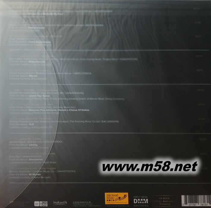 德國原音 ELAC意力ELAC意力95周年紀念盤 2LP 45轉 雙黑膠專輯背面圖片