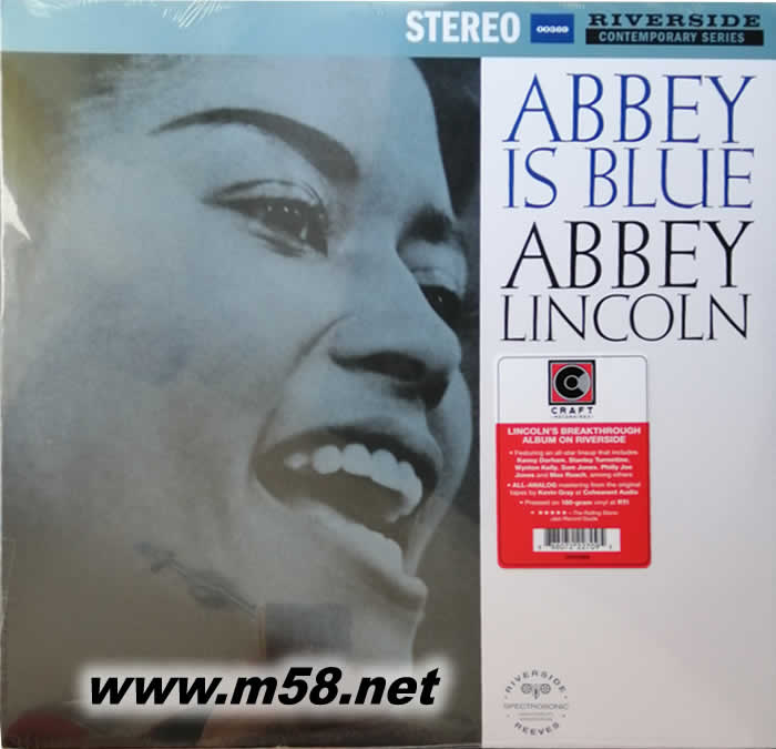 ABBEY IS BLUE ABBEY LINCOLN 黑膠專輯正面圖片