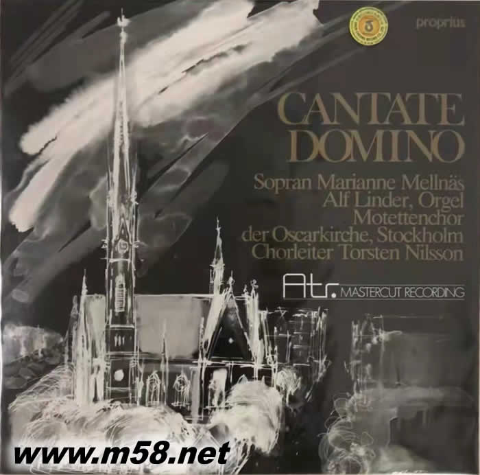 黑教堂 CANTATE DOMINO LP黑膠專輯正面圖片