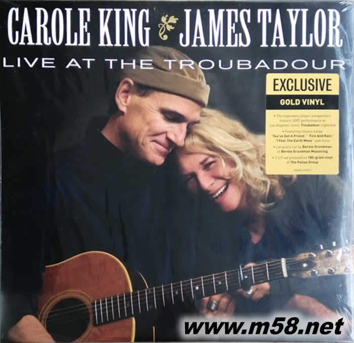 LIVE AT THE TROUBADOUR 住在游吟詩人酒店 黑膠專輯正面圖片