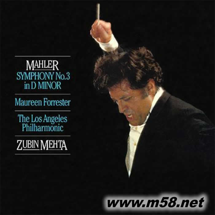 Zubin Mehta Mahler: Symphony No. 3 In D Minor180g 45RPM LP 雙黑膠專輯正面圖片