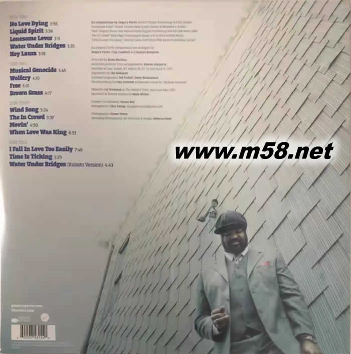 Liquid Spirit 雙黑膠專輯背面圖片