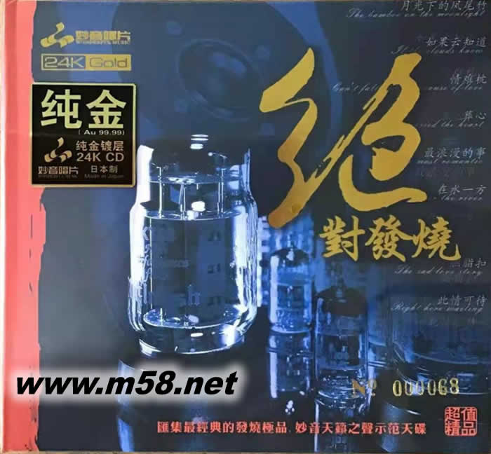 絕對發燒 純24K金碟 GOLD CD 限量版專輯正面圖片