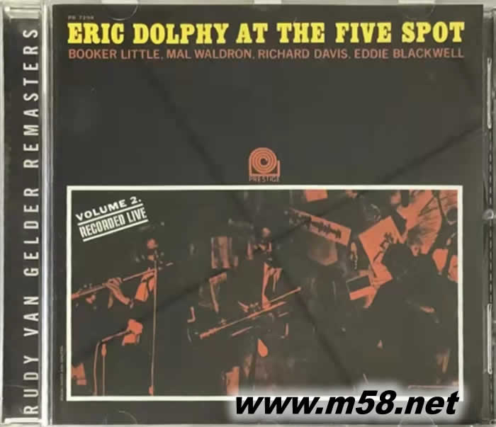 AT THE FIVE SPOT(薩克斯)專輯正面圖片