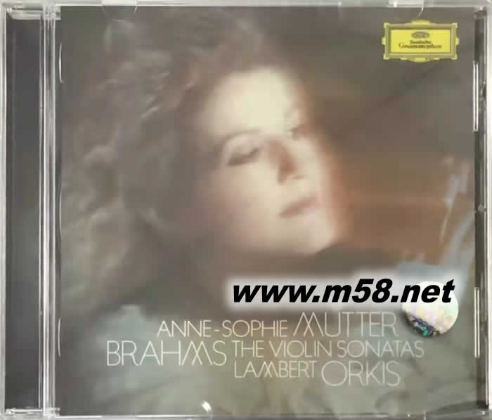 Brahms THE VIOLIN SONATAS LAMBERT ORKIS專輯正面圖片