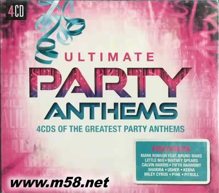 Ultimate... Party Anthems 終極派對歌 (4CD套裝)專輯正面圖片