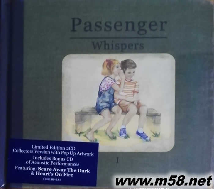 Whispers 呢喃 特別版專輯正面圖片