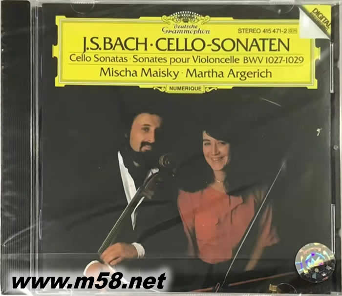 巴赫 大提琴奏鳴曲Bach: Cello Sonatas專輯正面圖片