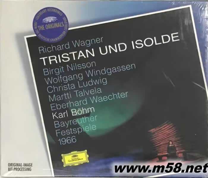 卡爾 貝姆 瓦格納:特里斯坦與伊索爾德 Karl Bohm - Wagner:Tristan und Isolde 3CD 大禾花版專輯正面圖片