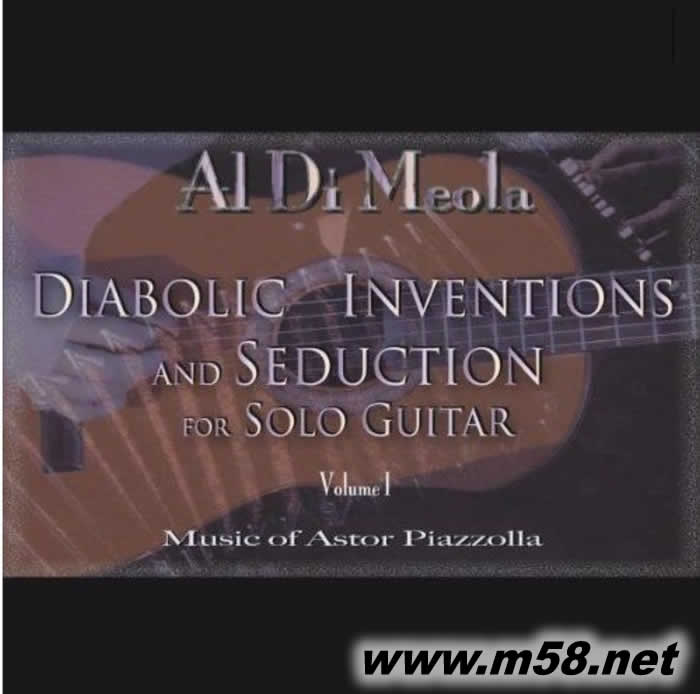 魔鬼的創作與誘惑 藍調吉它 Piazzolla皮亞佐拉 Diabolic Inventions and Seduction for Solo Guitar專輯正面圖片