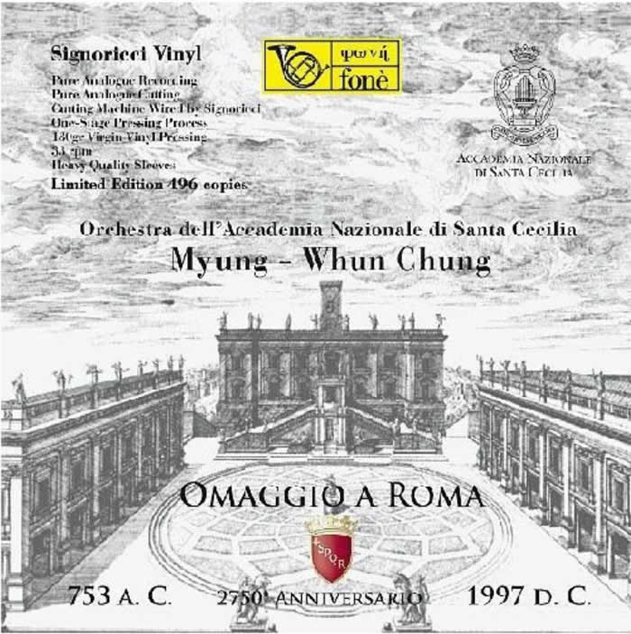 向羅馬致敬(Omaggio A Roma)黑膠專輯正面圖片