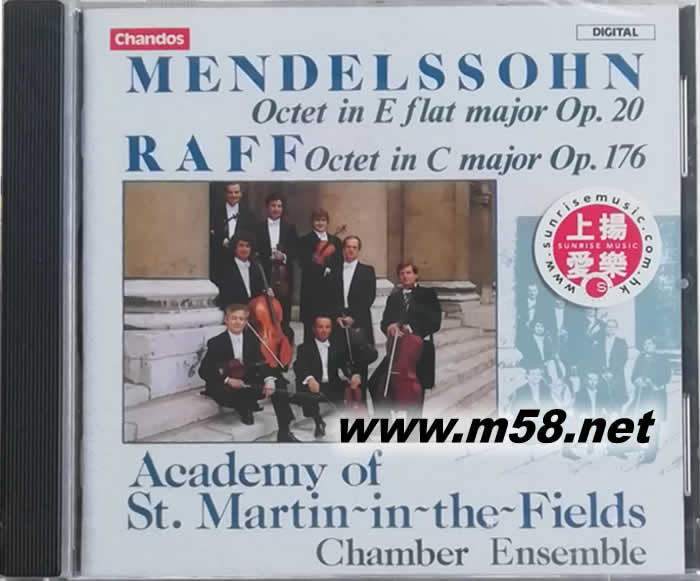 門德爾松 / 拉夫:大中小提琴 弦樂八重奏 Mendelssohn & Raff: Octets專輯正面圖片
