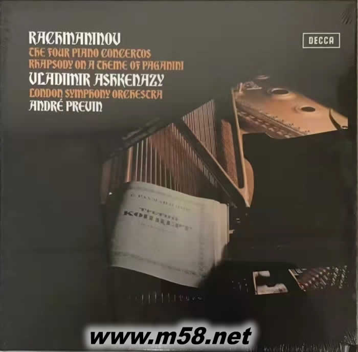 RACKMANINOU CHE FOUR PIANO CONCERCOS專輯正面圖片