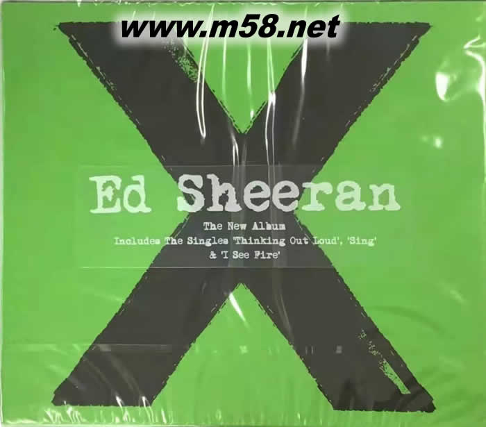 Ed Sheeran X專輯正面圖片