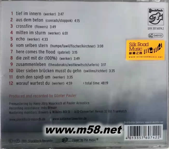 Mitten im sturm 風(fēng)暴之中專輯背面圖片