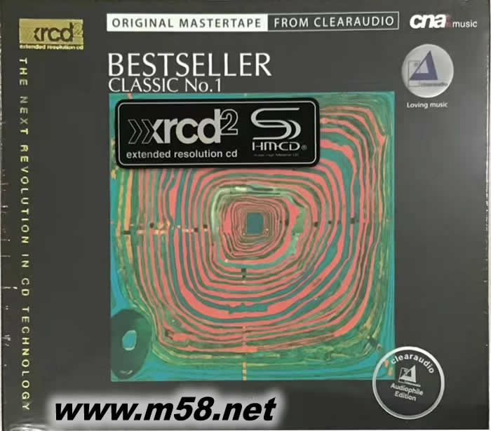 BESTSELLER CLASSIC NO1 古典大針版 NEW XRCD2專輯正面圖片