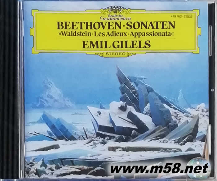 貝多芬鋼琴奏鳴曲 Piano Sonatas No.21 Op.53 ”Waldstein”, No.23 ”Appassionata專輯正面圖片