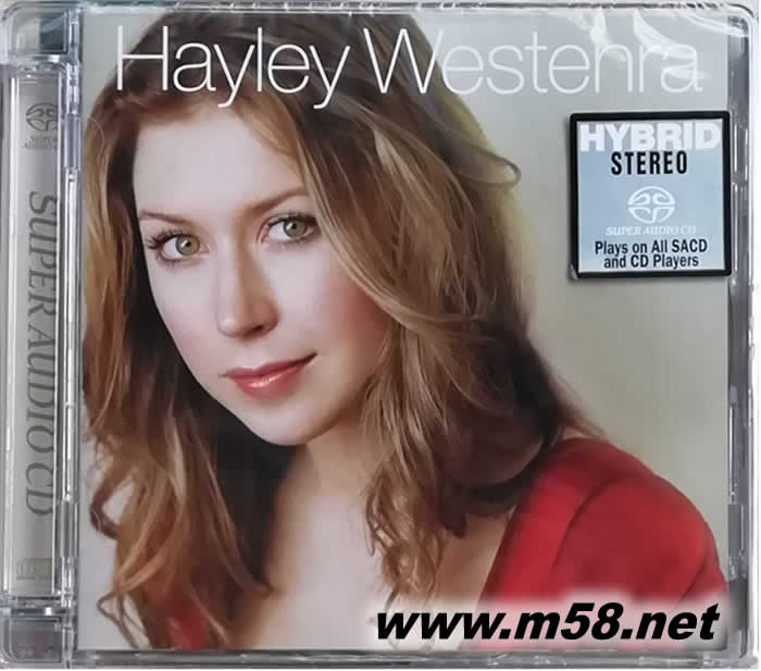 Hayley Westenra 同名專輯 民謠與古典 跨界女歌手 SACD專輯正面圖片