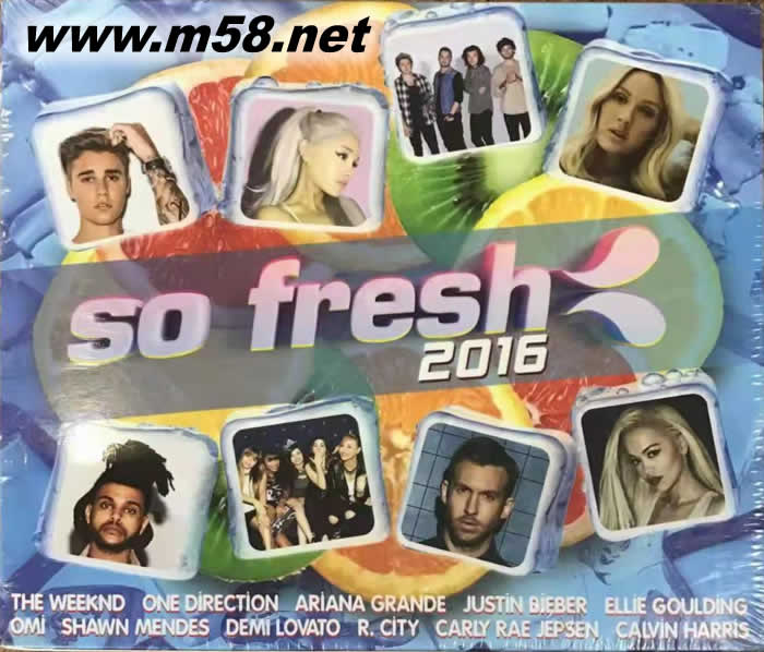 超即時 冠軍排行 SO FRESH 2016 群星合輯專輯正面圖片