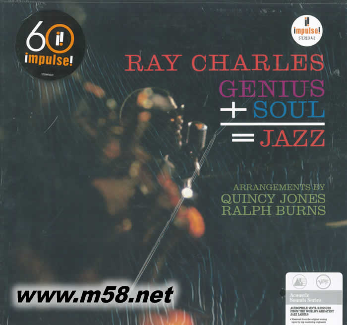 Genius + Soul = Jazz 黑膠專輯正面圖片