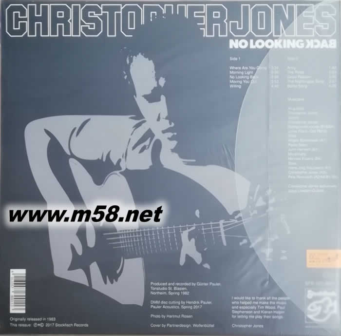 毋庸回望No Looking Back 黑膠專(zhuān)輯背面圖片