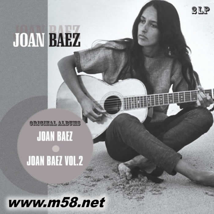 民謠天后的原創(chuàng) 第二集 Original Albums Joan Baez 2 雙黑膠專輯正面圖片