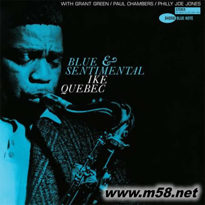 Blue & Sentimental(薩克斯、吉它、貝斯、鼓) 45轉(zhuǎn) 黑膠專(zhuān)輯正面圖片