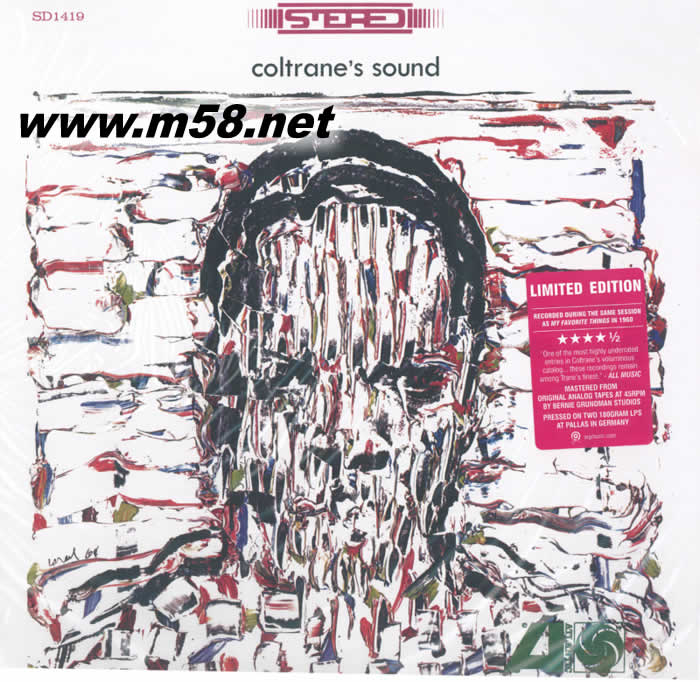 Coltrane’s Sound 爵士薩克斯大師(薩克斯、鋼琴、貝斯、鼓) 45轉 黑膠 限量版專輯正面圖片