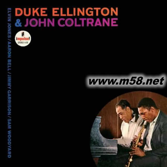 Duke Ellington & John Coltrane二巨頭 薩克斯與鋼琴 45轉(zhuǎn) 雙黑膠專輯正面圖片