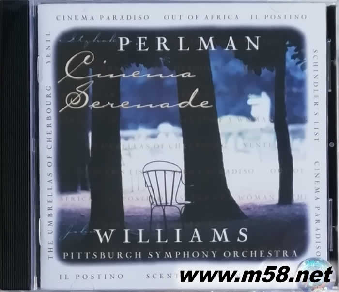 CINEMA SERENADE ITZHAK PERLMAN帕爾曼電影琴聲專輯正面圖片